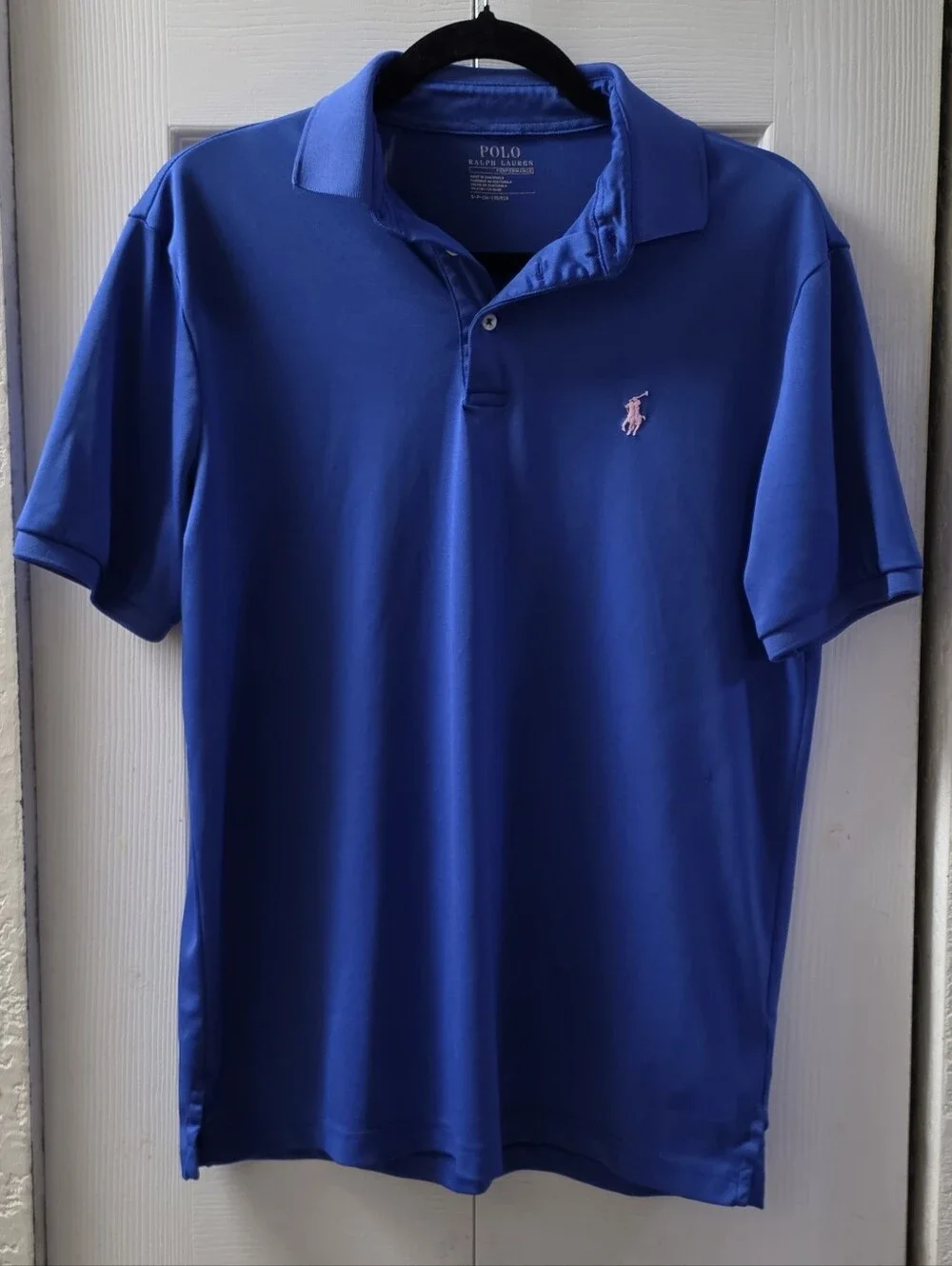 Polo Ralph Lauren Men's Blue Performance Polo Shirt